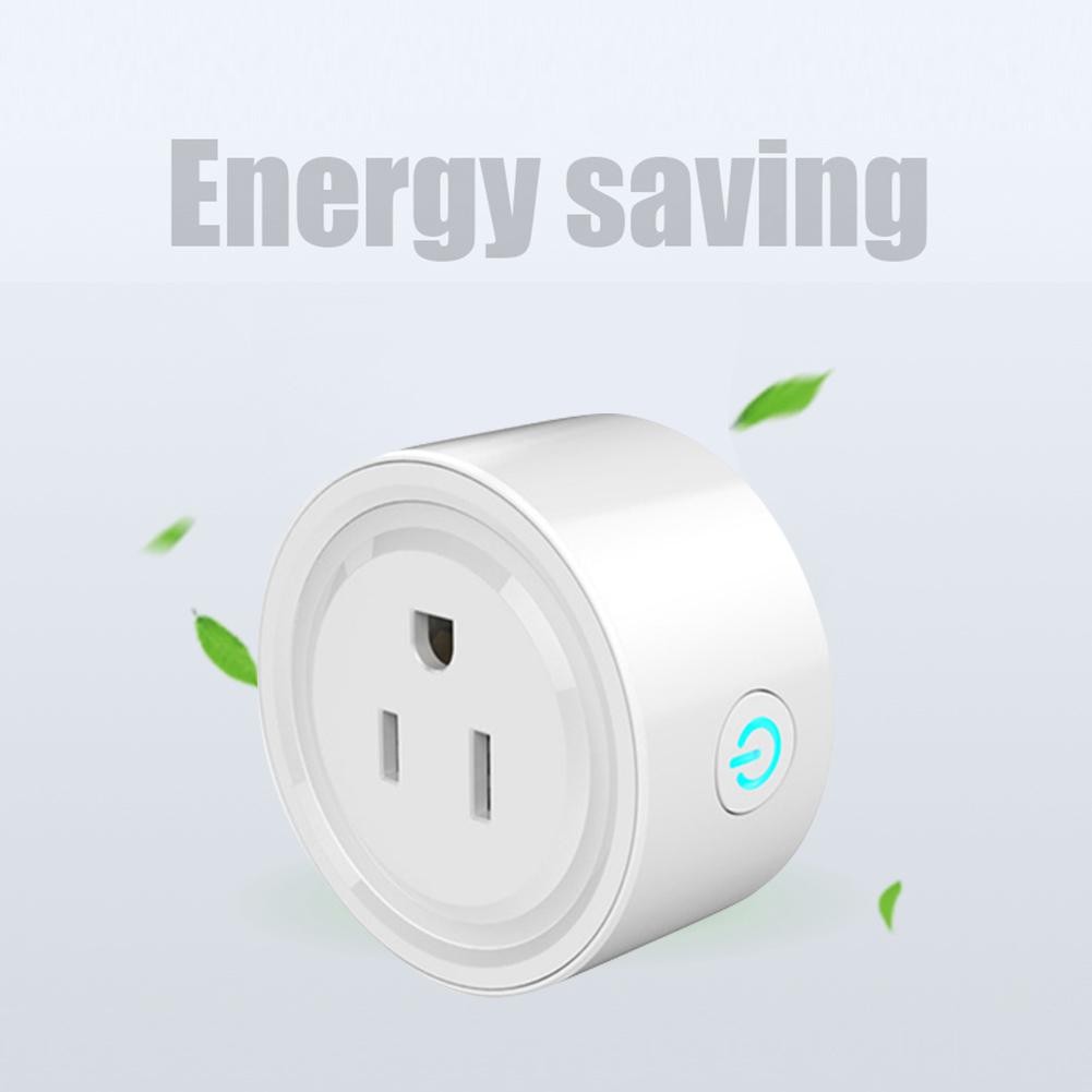 WiFi Smart Socket US/EU Plug Time Control High Temperature Resistance Remote Timing Socket Power Adapter APP Remote Control