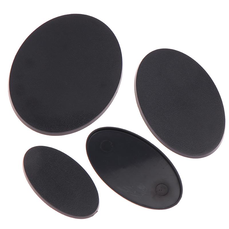 120X92Mm/90X52Mm/75X42Mm Oval Tabanlar Model Plastik Tabanlar Minyatür Masa Oyunları İçin Masa Oyunu Tabanı Modelleme Model Seti Diorama