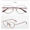 M6708S Retro Pure Titanium Unisex Eyeglass Frame with Acetate Elements for Prescription Lenses