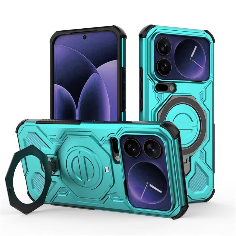 Applicable to Xiaomi 17ProMax mobile phone case 360 bracket Xiaomi 17Pro anti-drop Xiaomi 15TPro protective case