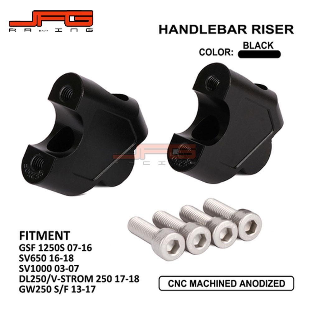 GW250 SV650 DL250 CNC Aluminum Motorcycle Riser Block