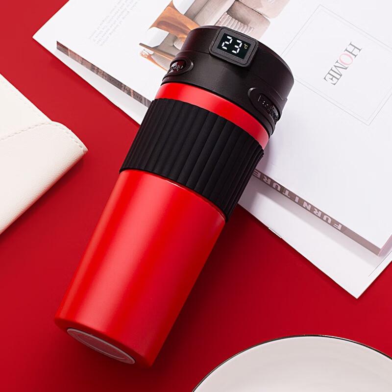 Smart Stainless Steel Insulated Coffee Mug with Temperature Display
