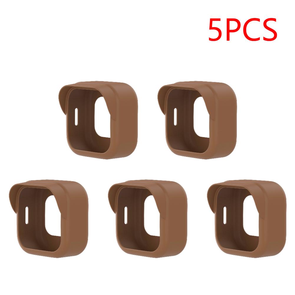 Silicone Weather-Resistant Camera Cover Weatherproof Camera Housing Brim Design Anti-scratch for Blink Outdoor 4 (4th Gen)