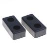 Non-Slip Rubber Gym Bumper Pads Shock Absorbing Mat for Treadmill Exercise Bike Commercial & Home Gym Stability