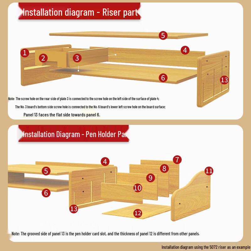 Youbili Monitor & Laptop Riser Desk Stand