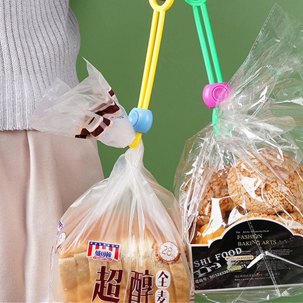 Multipurpose Zip-Ties Pack of 3 Sealing Clamps for Food Cords Reusable Food Clips Sealing Tape Closure Clips For Home
