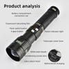 New Upgrade G600 High Power Led Flashlights Super Bright Spotlight Flashlight Zoomable Outdoor Emergency Camping Torch