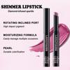 Diamond Pearlescent Lipstick Waterproof Long Lasting Non-stick Cup Matte Velvet Shiny Lipsticks Red Sexy Lips Makeup Cosmetics