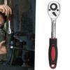 Fast Ratchet Wrench Set 24 Teeth Chromium Vanadium Steel Socket Wrench Garage Repairing Hand Tool1 4in