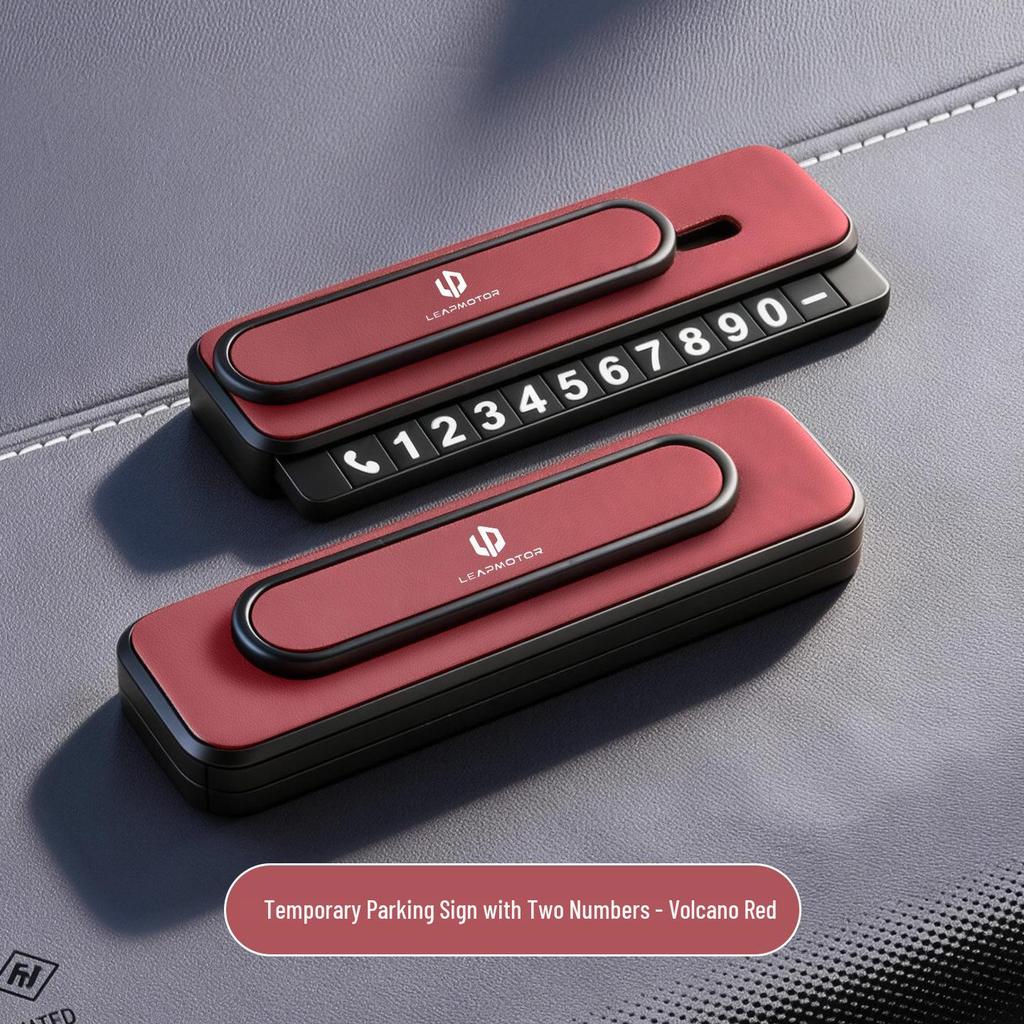 Leapmotor C11/C01/C10 Temporary Parking Number Plate & Phone Holder Ornament