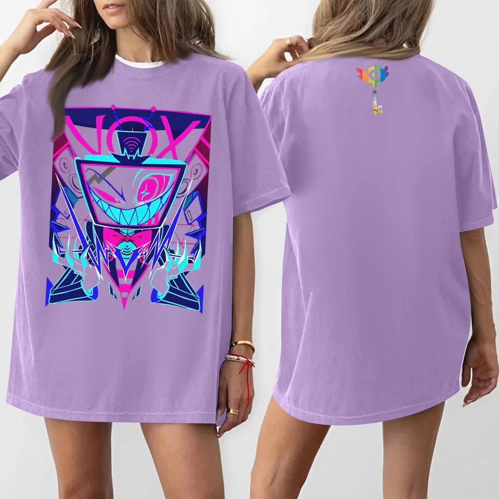 Women's Round Neck Printed Short-sleeved T-shirt Top