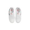 Nike Air Force 1 Low GS Rainbow Lace Swoosh Kids Sneakers White Multi-Color Terra-Blush FQ4948-100
