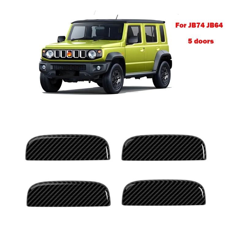 For Suzuki Jimny 2018-2025 JB64W/JB74/JC74W  Door Handle Anti Scratch Decorative Strip Exterior Door Bowl Cap Cover Accessories