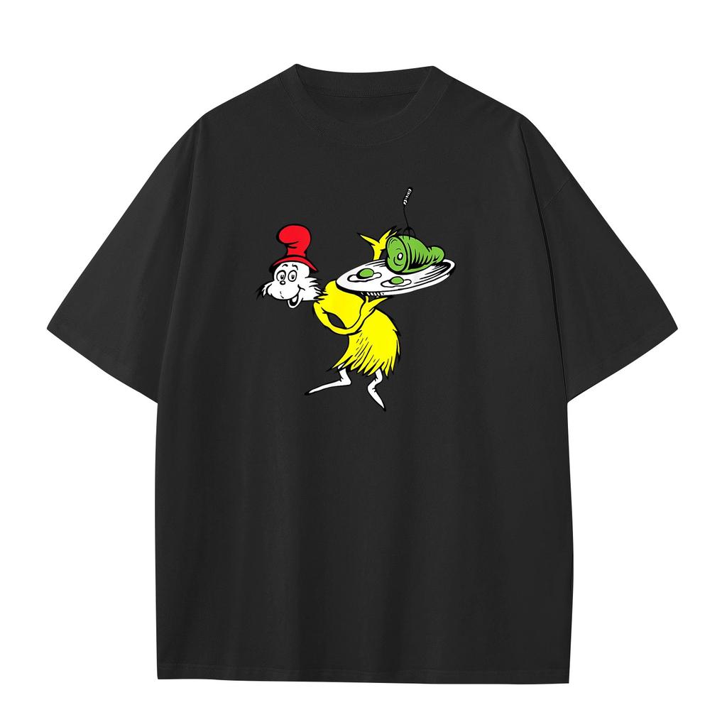 Boys And Girls Casual Loose Easter Print T-Shirt Round Neck Pullover Short Sleeve Top