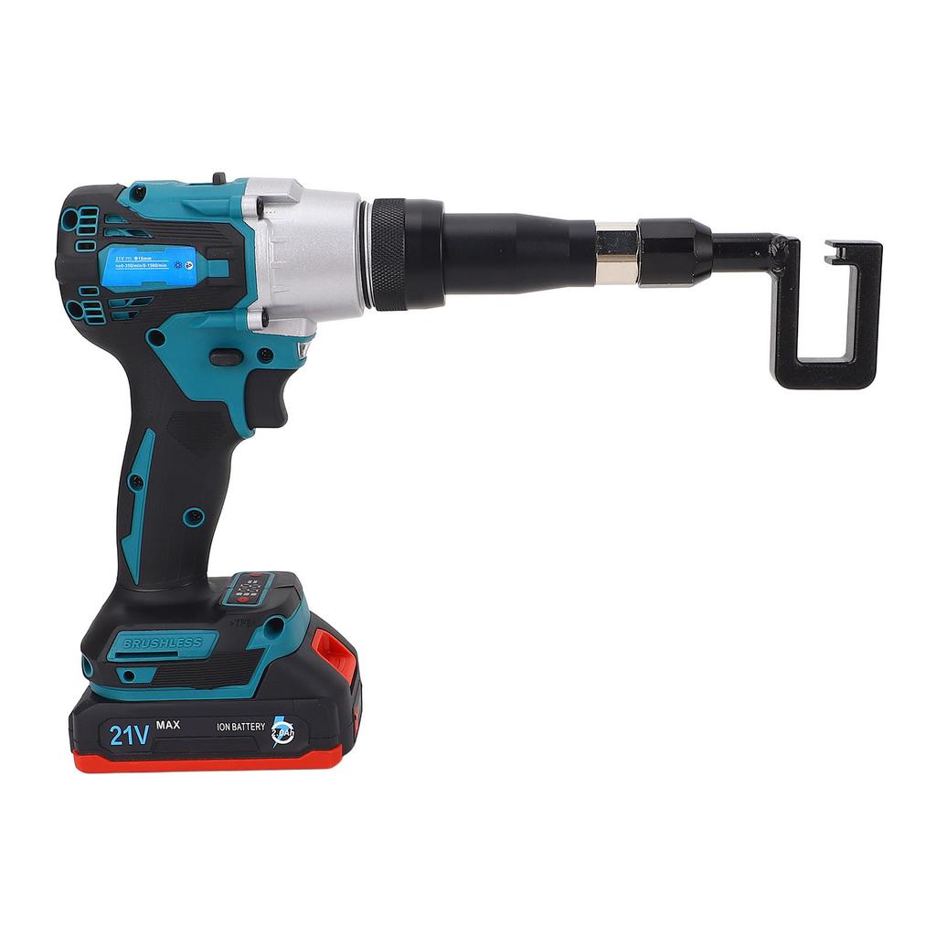 Electric Keel Pliers Light Steel Rechargeable Li Ion Battery Powered for Partition Riveting Punching with Light