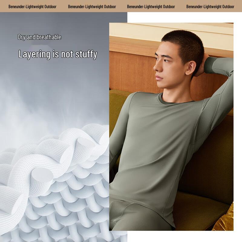Beneunder Men's Thermal Base Layer Set SF05523