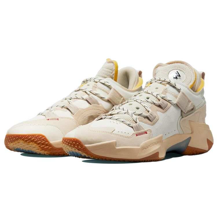 Air Jordan Honor The Gift x Jordan Why Not Zer0.5 PF Inner City Unisex Sneakers Cream Beach Rattan DQ1982-200