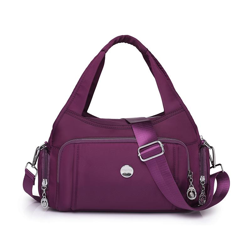 Módní Lehká Dámská Volnočasová Velkokapacitní Voda Odpuzující Nákupní Ruční Taška přes Rameno Crossbody