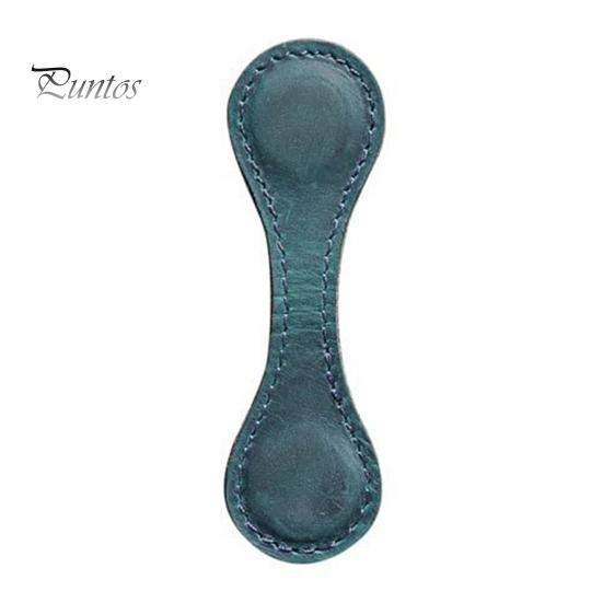 Lesezeichen mit zwei magnetischen Enden, gravierter Lesezeichenclip aus Kunstleder, Retro-Design, magnetischer Seitenmarker, Lesezubehör