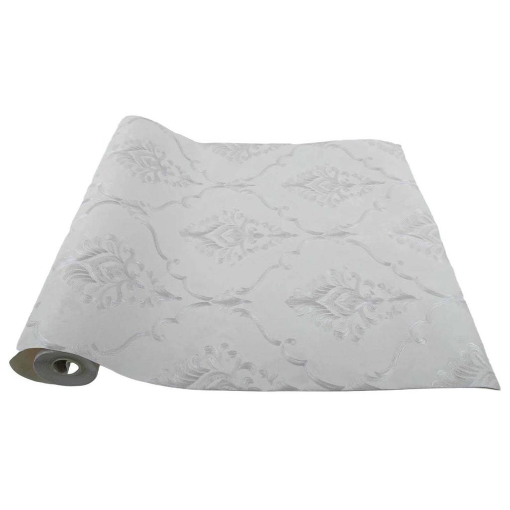 Transform Your Space with Elegant Damask Wallpaper Suitable for Various Settings Including Living Rooms and Offices