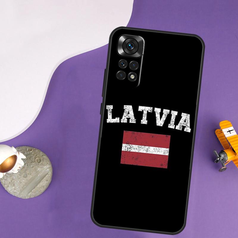 

Latvia Flag Case For Xiaomi Redmi Note 14 13 Pro 12 9 10 11 Pro 10S 11S 12S Redmi 14C 13C 10C 12C Cover Redmi Note 14 Pro 5G