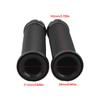 2Pcs 7Inch 8 Inch Motorcycle CNC Aluminum Rubber Gel Hand Grips For 22mm Handlebar Sport Bike Motorcycle Accessories Free Ship
