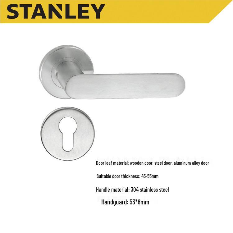 Stanley 304 Stainless Steel Solid Core Classroom Fire Door Handle Stanley