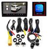 12-24V 1080P 360° Panoramic Surround View Camera Auto Reverse & Turn Signal Trigger Parking Monitor For Android Car Screen with Built-in 360 View APP