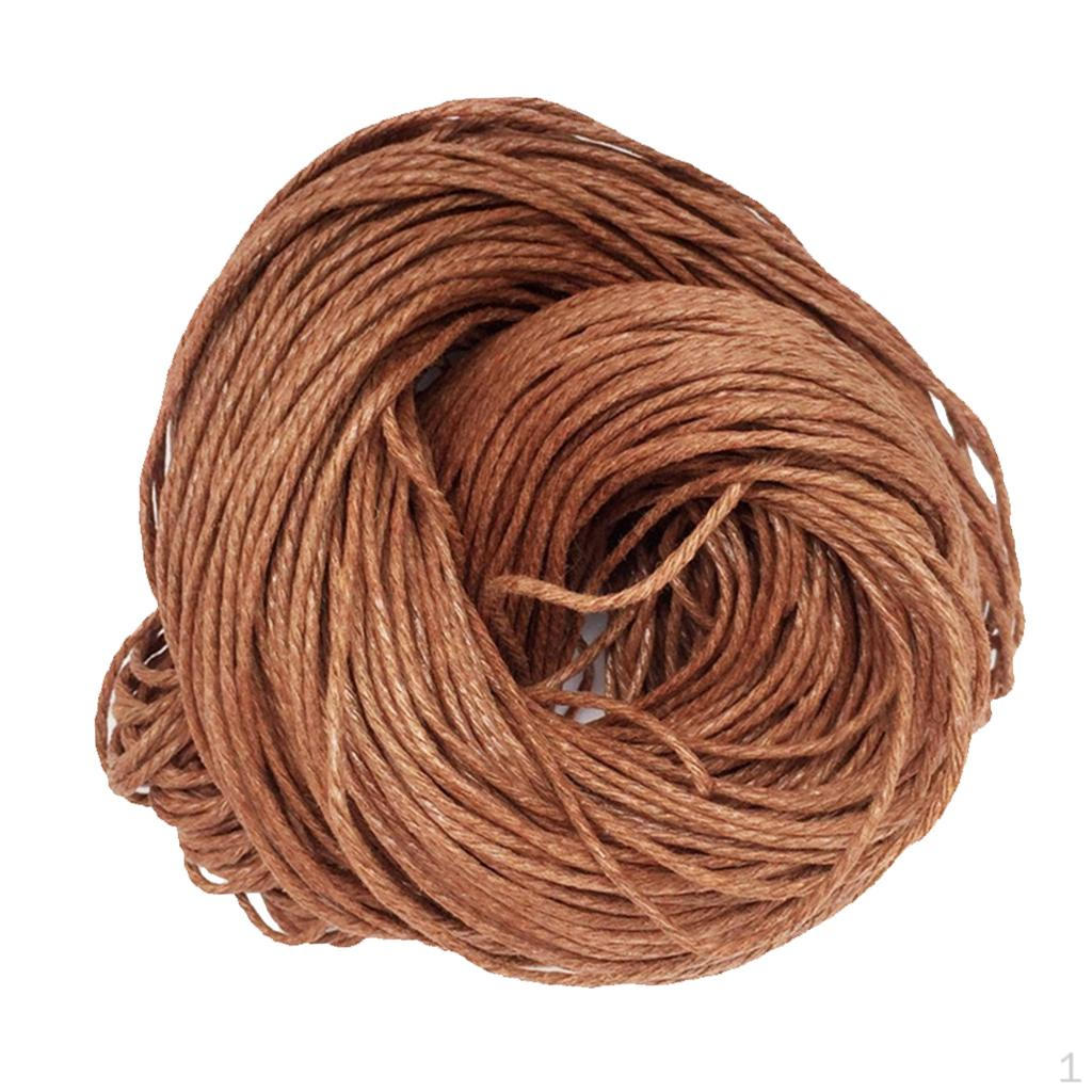 16 Colors 80 Meters 1mm Cords String Ropes for DIY Necklace Craft Making