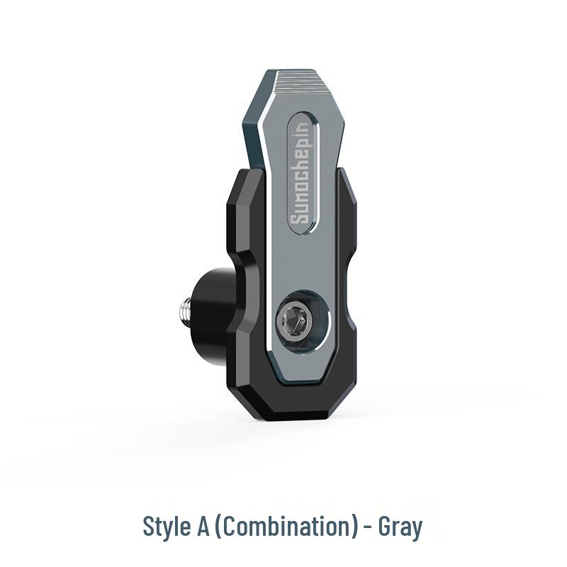 Universal No-Drill Front-Mounted Hook for Electric Scooters & Motorcycles