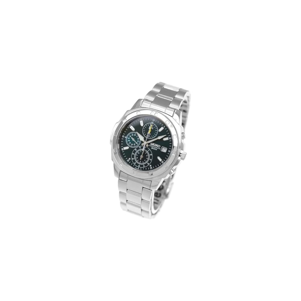 [Seiko Import][Authentic] SEIKO Men s Watch, Overseas Model SND411PC, Green [Parallel Import]