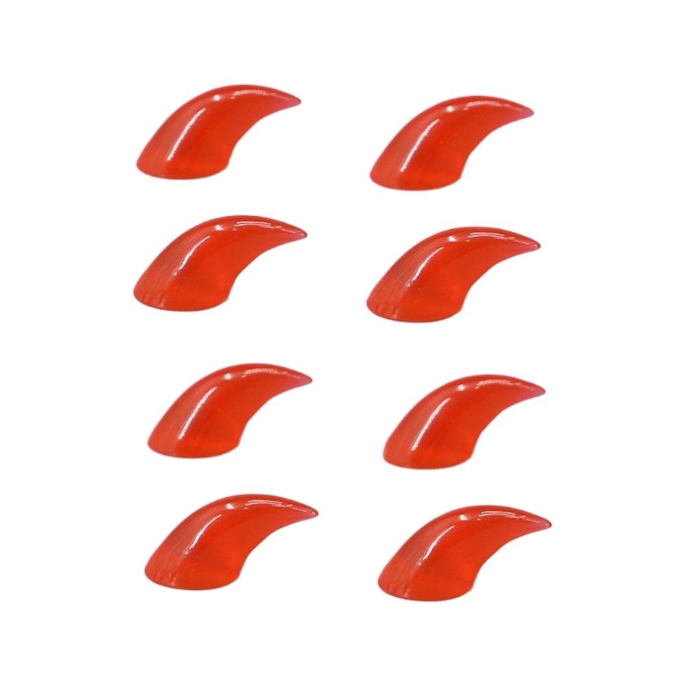 8 Stück Spitz/Stumpf Pelzige Krallen Nägel Epoxid DIY Tierpfoten Zubehör Cosplay Kostüm Zubehör