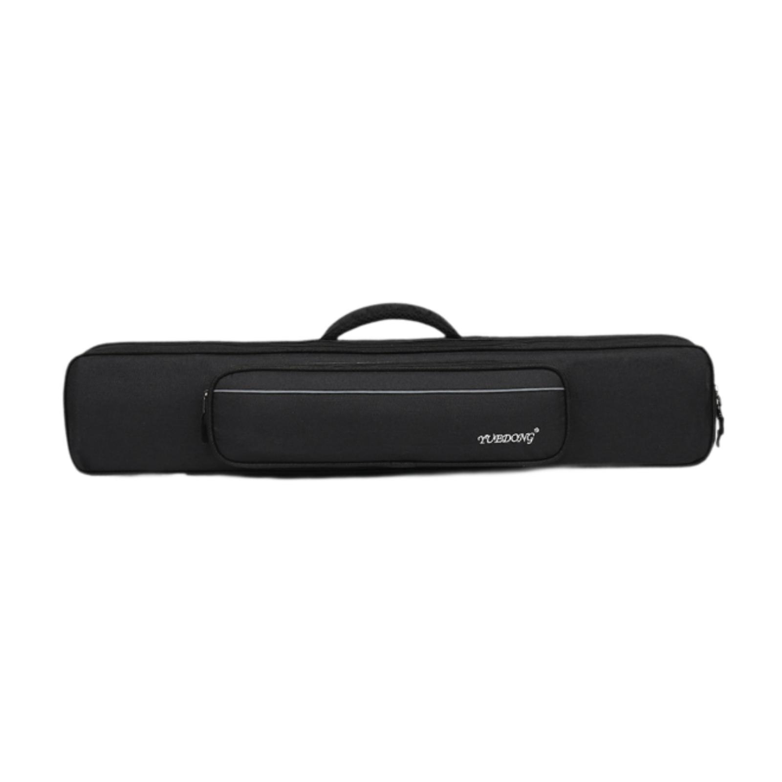 

Pool Cue Case 3x4 Portable Organizer Holds 3 Shafts and 4 Butts with Shoulder Strap Oxford Cloth Snooker Cue Storage Pouch