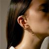 Fashionable Geometric Ear Bone Clip for Women Innovative Metal Twist Designs Without Piercing Everyday Casual Wear