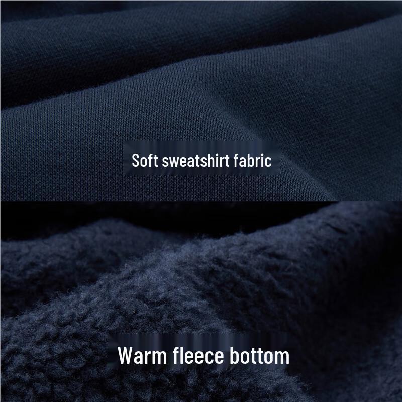 Giordano Women's Plush Lined Hooded Fleece Jacket