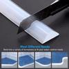 1pc 1m/2mX3cm Material Self Adhesive Water Stopper Self-Adhesive Backing Waterproof Seal Water Retaining Strip Foldable Design