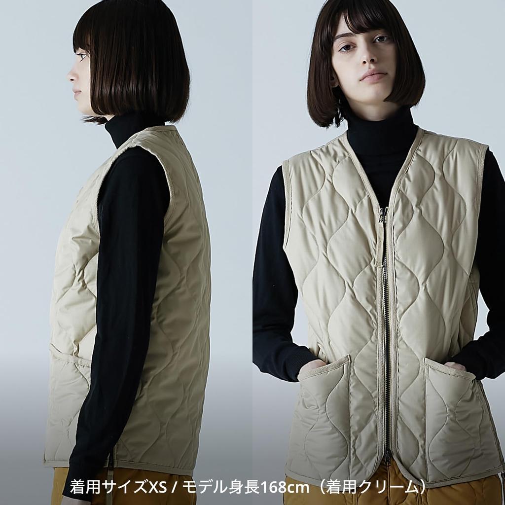 Taion Down Vest Black 001ZML-1