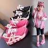2026 Girls' Casual Canvas Sports Shoes - Low-top, Lace-up, Fashionable Running Shoes for Students