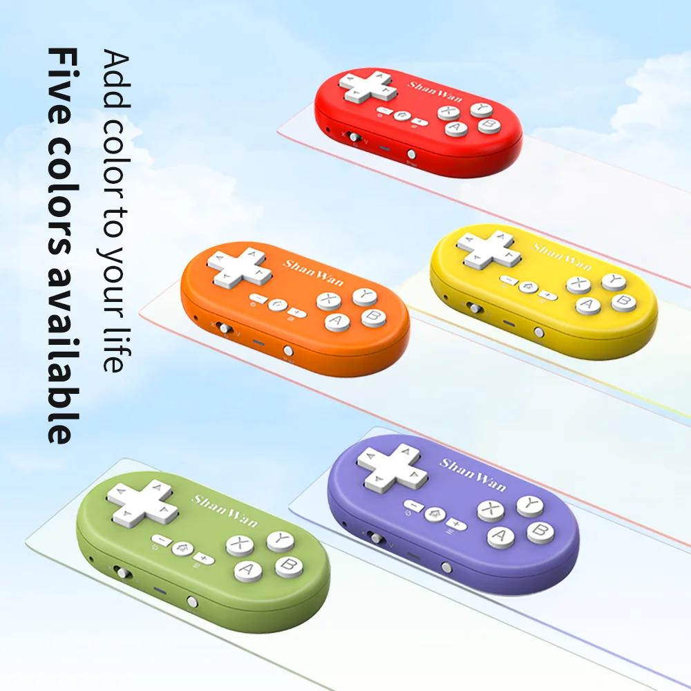 Q36 Mini Bluetooth Wireless Gamepad Small Game Controller Handle Portable 3 Mode Gaming Controller For Switch PC IOS Android PS3/4