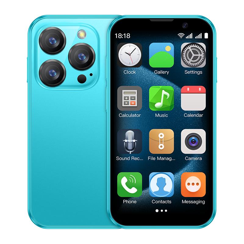 SOYES XS18 PRO 3G Mini Smartphone 3.0inch MTK6580 Quad Core 2GB RAM 16GB ROM Dual SIM 2MP Type-C Bluetooth Mp3 WIFI Face ID WCDMA Android CellPhone