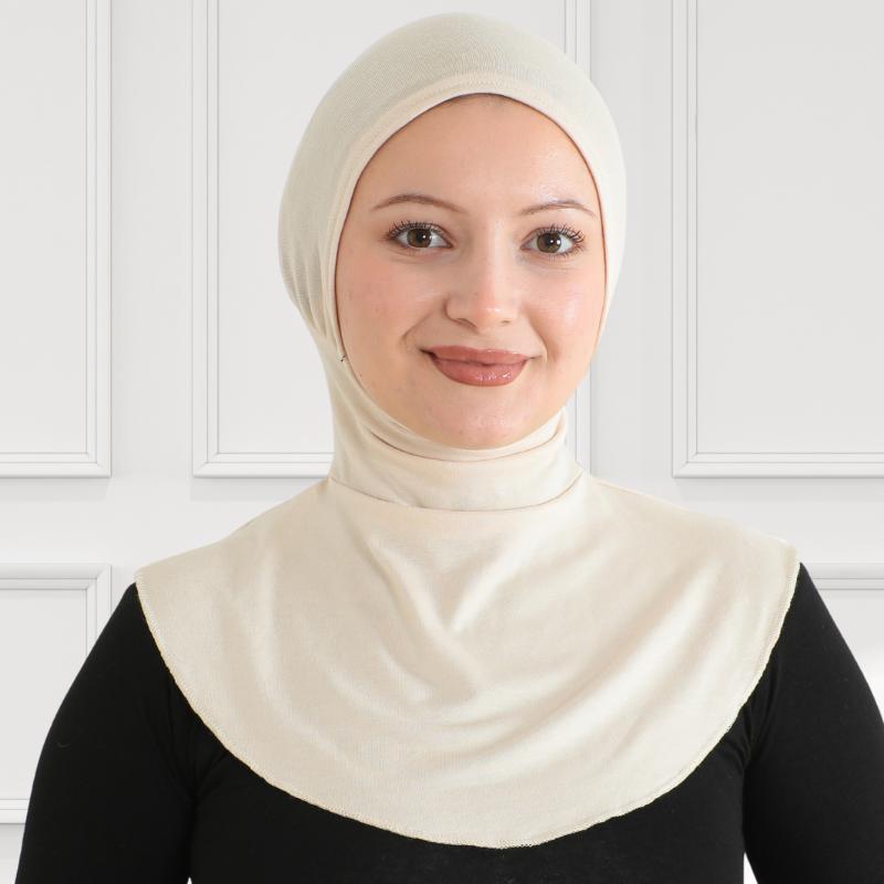 Sport Hijab For Women, Muslim Head Scarf, Flexible Turban Girls, Chic Islamic Wear For Gym, Neck Collar Bonnet Viscose