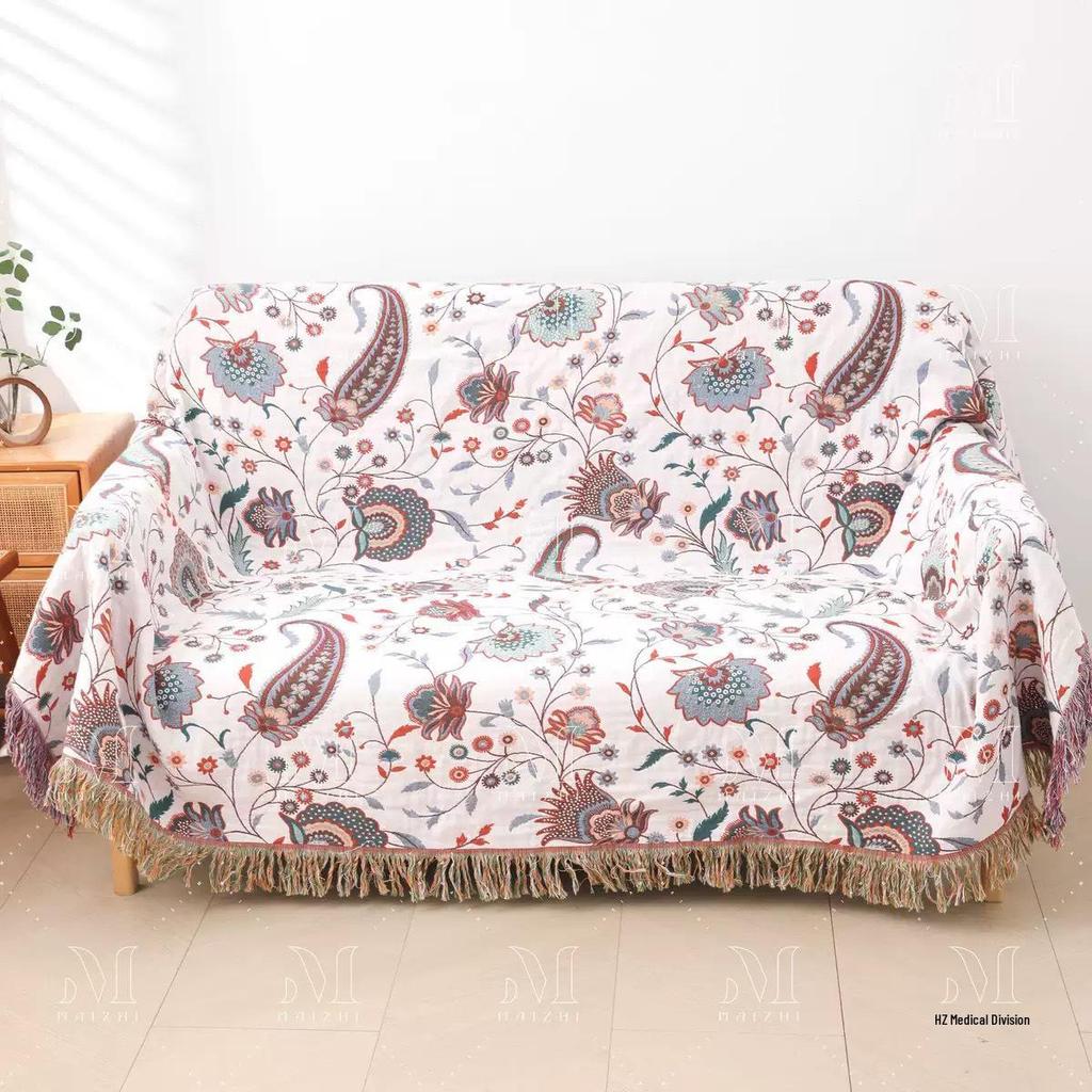 Pure Cotton Gauze Blanket - Four Seasons Nap & Air Conditioning Use