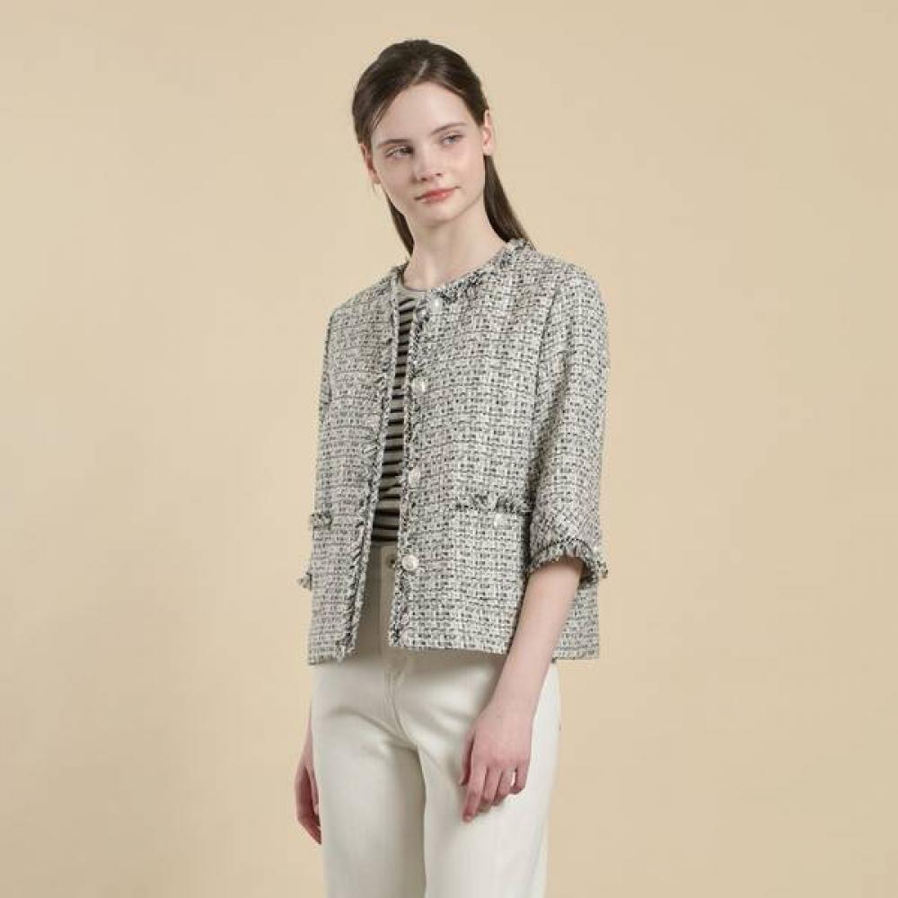 Bcbg Tweed Jacket B6m3j103