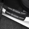 Car Carbon Fiber Door Sill Welcome Pedal for Dodge SRT NITRO Durango Caliber Viper Coolway CARAVAN JOURNEY Car Accessories O555