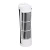 Tower Fan 90 Degree Oscillating Fan with 2 Speeds Light Standing Bladeless Fan 34dB Quiet USB 2.0 for Indoors Bedroom