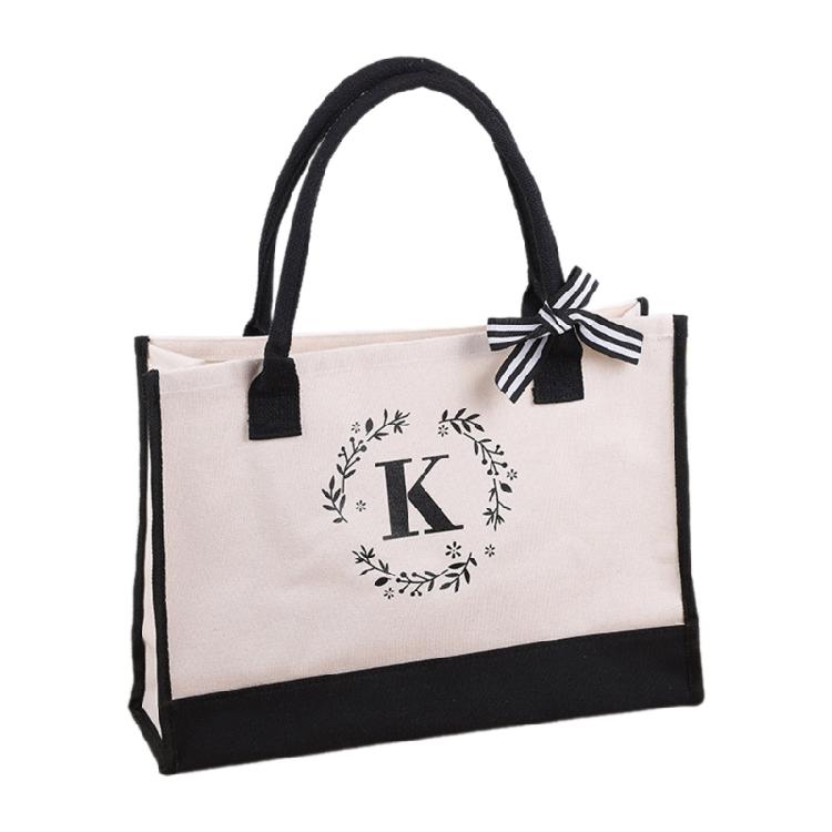 Первоначальная холщовая сумка-шоппер Сумка для покупок Универсальная складная сумка через плечо 1250₽