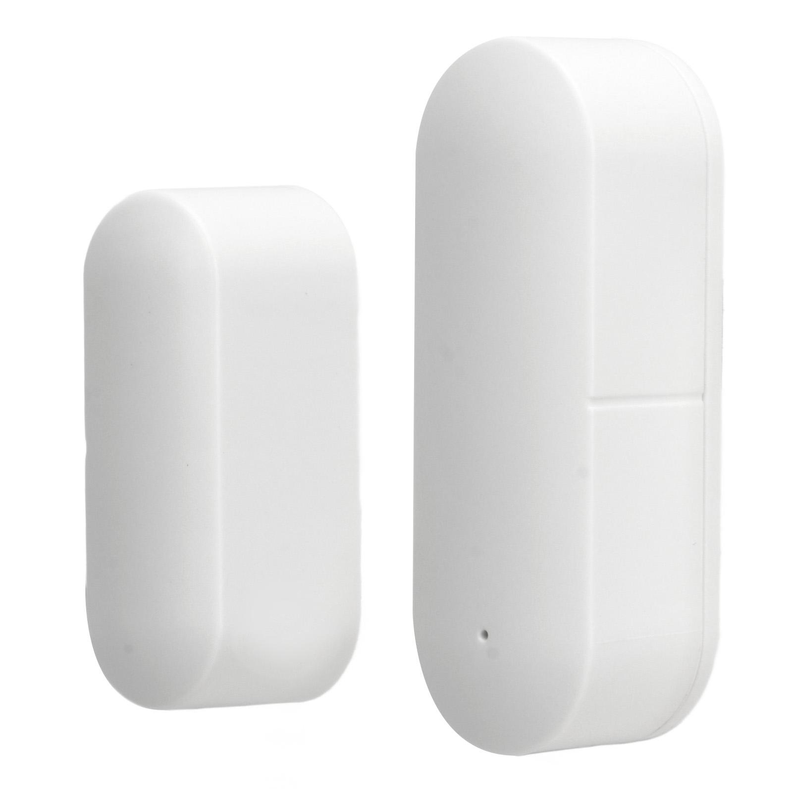 

WiFi Door Window Sensor APP and Voice Control Smart Door Magnetic Alarm Detector for Home Security