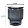 Mini Self Watering Flower Pot Fish Tank Transparent Plastic Plant Pots Self Watering Planter Pot Vase For Home Decoration