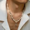 Fashion Sold Jewelry Men Summer Coconut Shell Wooden Bead SUNFLOWER Necklace Minority All-Match Hip Hop Cool Necklace