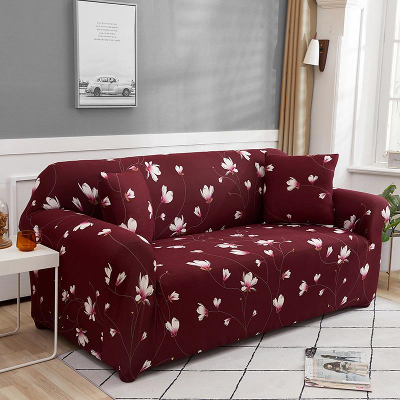 Printed Sofa Cover Stretch Couch Cover Sofa Slipcovers for Couches and Loveseats Washable  Furniture Protector for Pets Kids